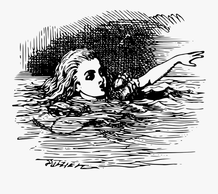 Alice's Adventures In Wonderland Pool Of Tears, Transparent Clipart