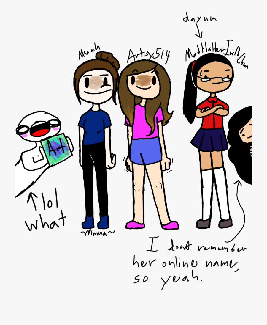 Kind Clipart Group 10 Person - Cartoon, Transparent Clipart