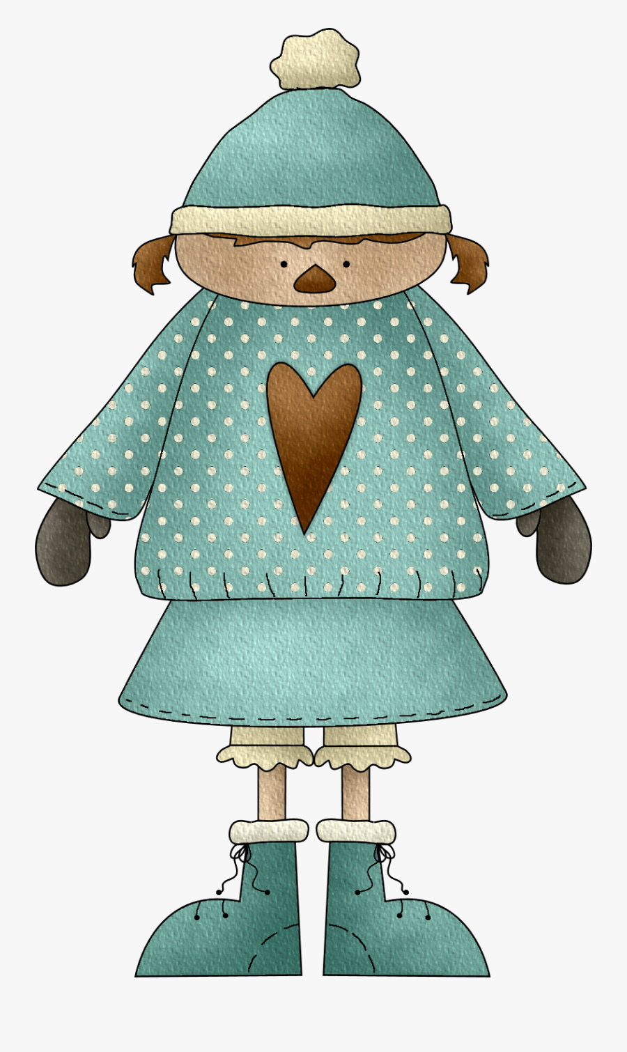 Country Girl Clipart, Transparent Clipart