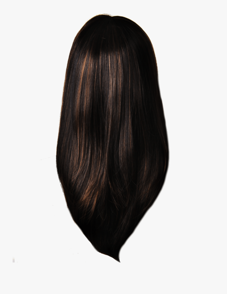 Black Wig Png - Lace Wig, Transparent Clipart