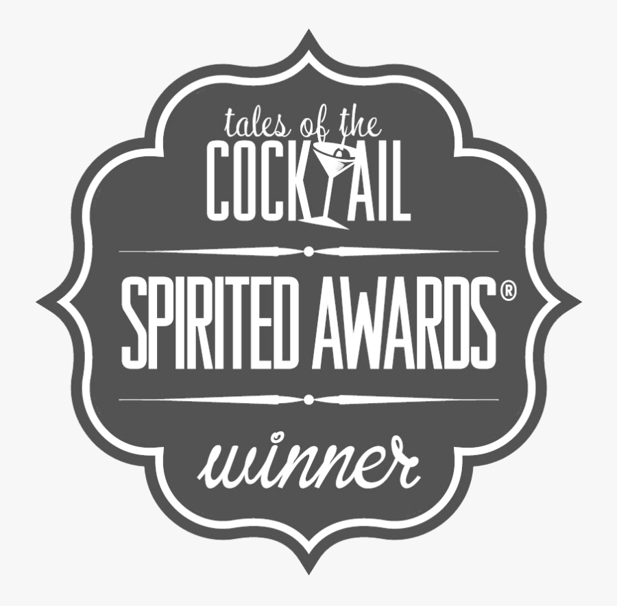 Spirited Awards Winner (black) - Cocktail, Transparent Clipart