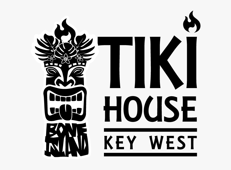 Tiki House Key West Logo, Transparent Clipart