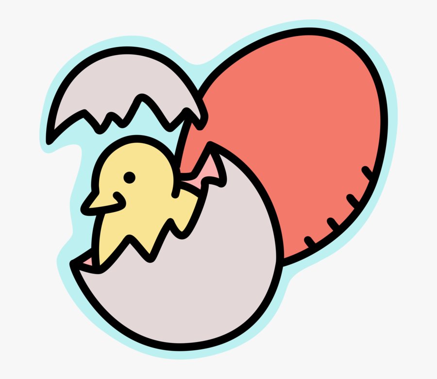 Dessin De Poussin Qui Sort De L Oeufs, Transparent Clipart
