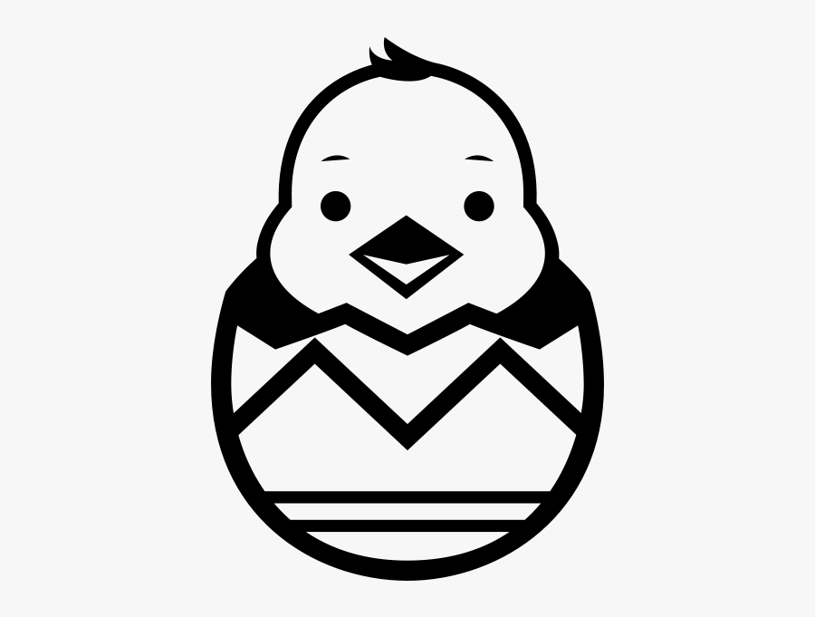 Little Chicken Icon Png, Transparent Clipart