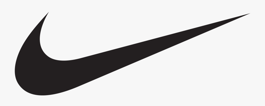 Nike - Black Nike Logo Png, Transparent Clipart