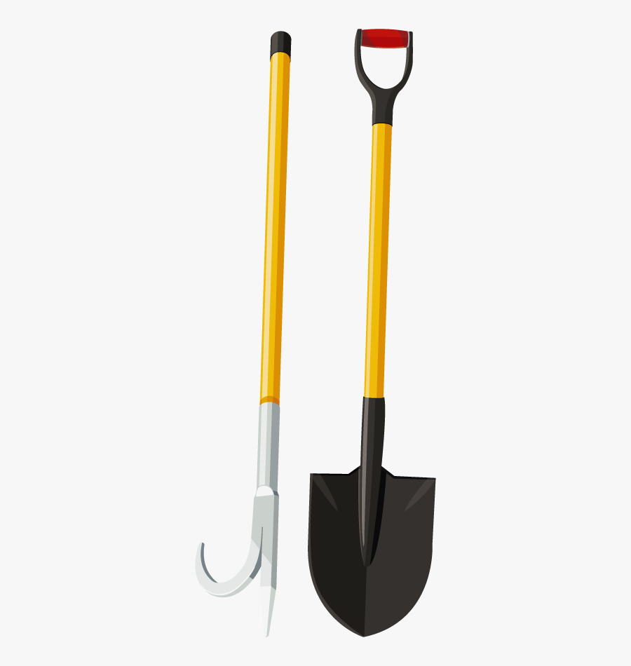 Shovel Pitchfork Tool Soil - Transparent Shovel Vector, Transparent Clipart