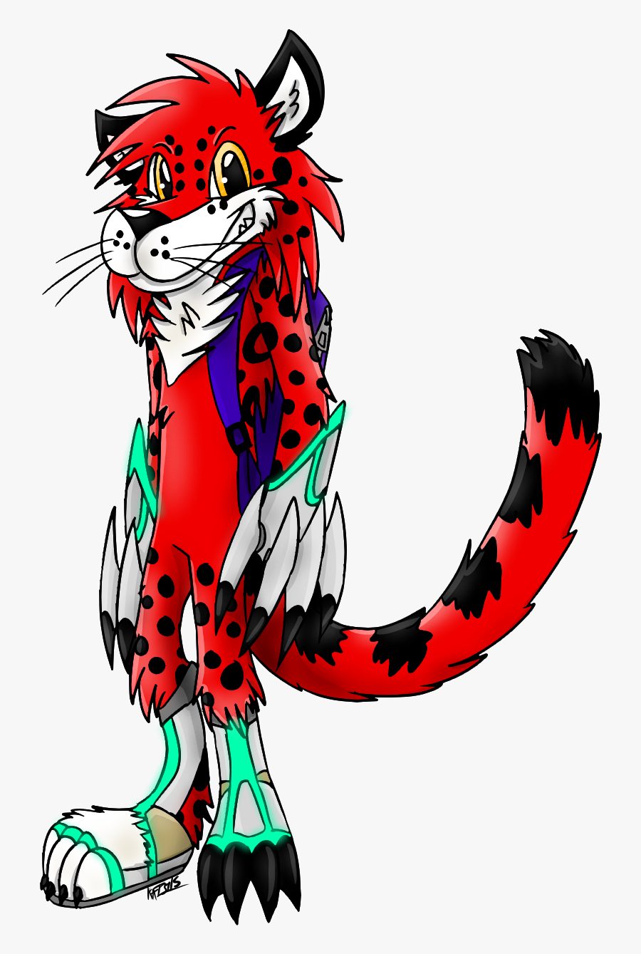 Kniro The Amur Leopard - Sonic Amur Leopard, Transparent Clipart