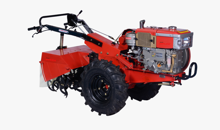 Transparent Red Tractor Clipart - Sharp Garuda, Transparent Clipart