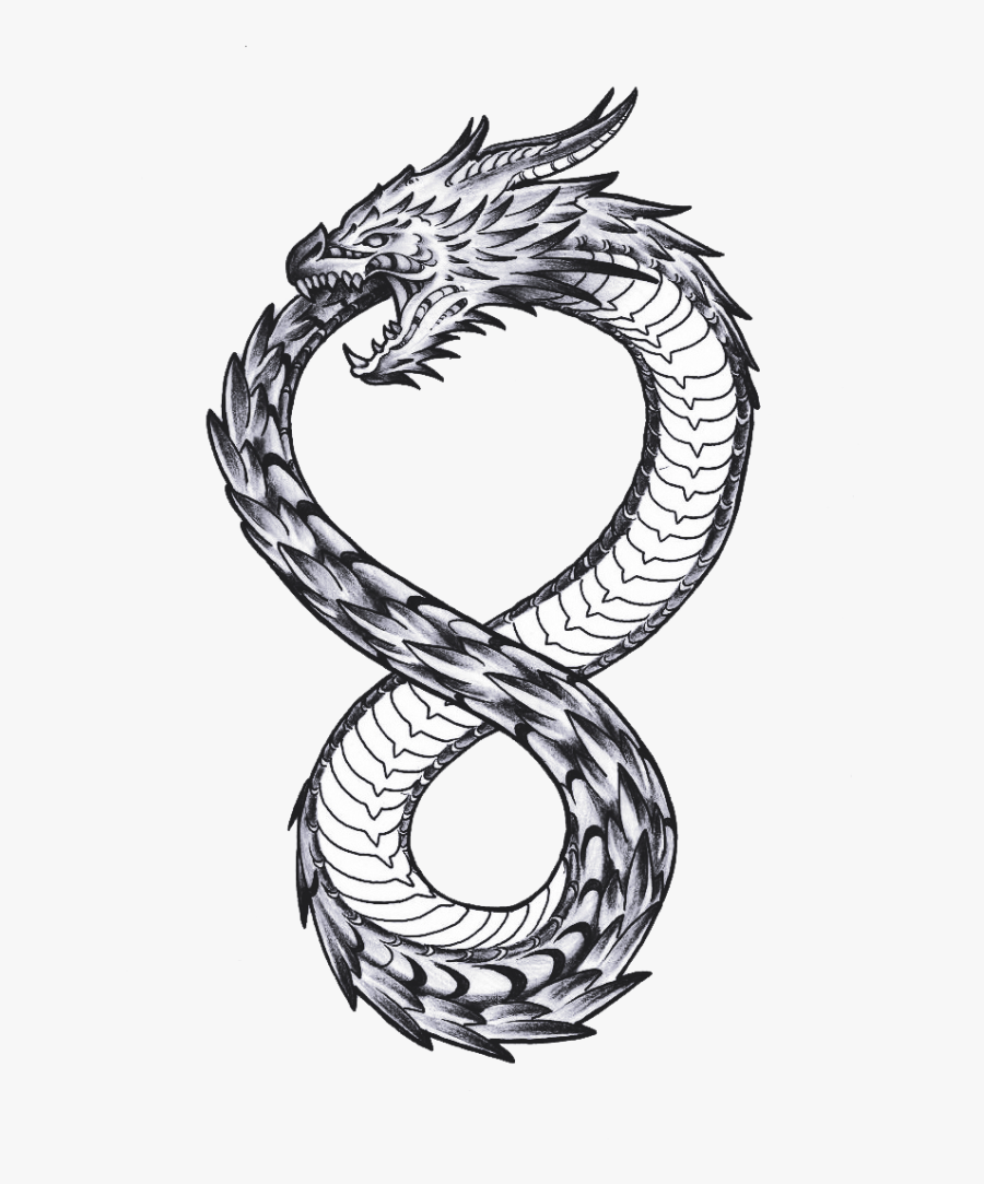 Takeshi Kovacs Ouroboros Dragon Tattoo Art - Altered Carbon Dragon Tattoo.....