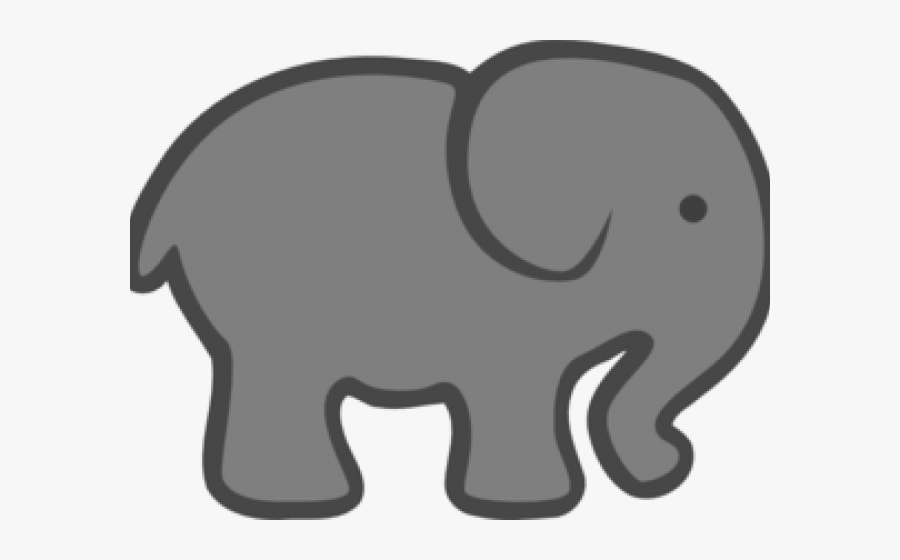 Transparent Baby Elephant Clipart - Lime Green Elephant Clipart, Transparent Clipart