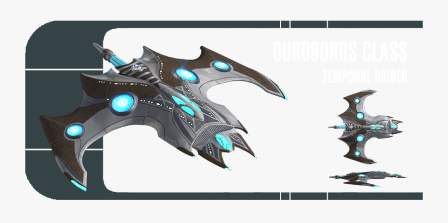 Star Trek Online Ouroboros , Png Download - Chronos Class Temporal Dreadnought, Transparent Clipart