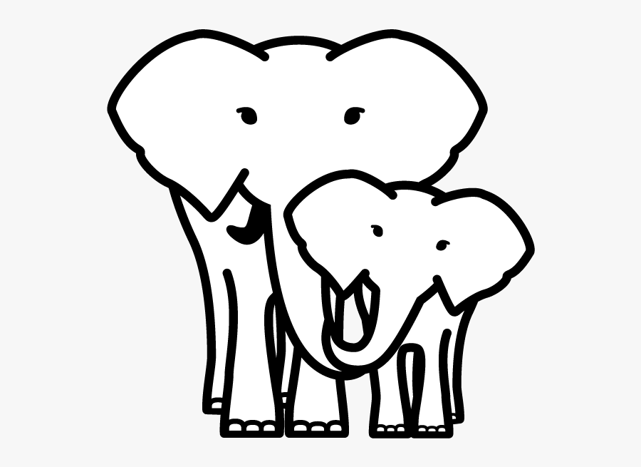 Drawing Elephants Nature, Transparent Clipart
