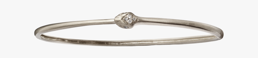 B Snake Ouroboros Bangle Front Y 85 Copy - Engagement Ring, Transparent Clipart