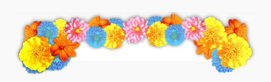 Mexican Paper Flowers Png, Transparent Clipart