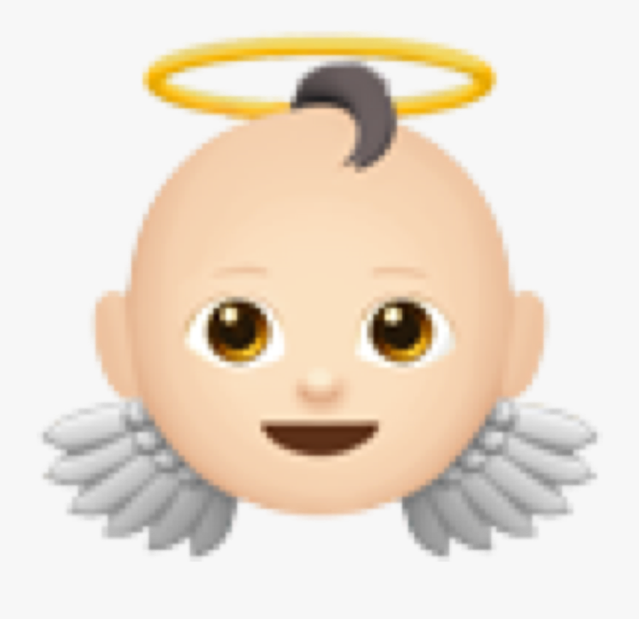 #followme #followforfollow #baby #emoji #angel #angelbaby - Illustration, Transparent Clipart