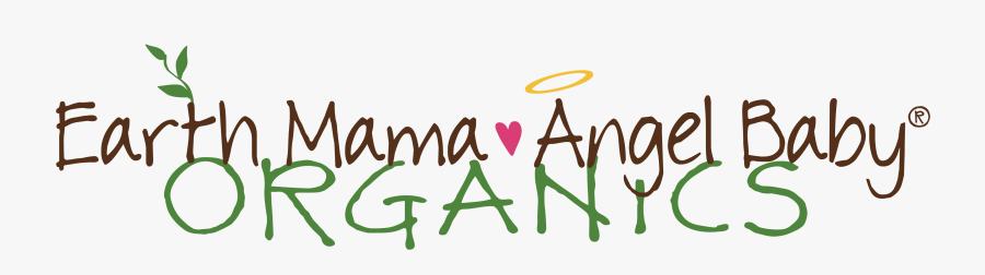 Earthmamaangelbaby Logo Print Cmyk - Earth Mama Angel Baby Logo, Transparent Clipart
