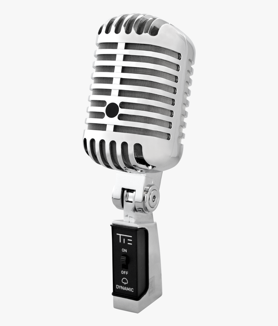 Transparent Old Microphone Clipart - Vintage Microphone Png, Transparent Clipart