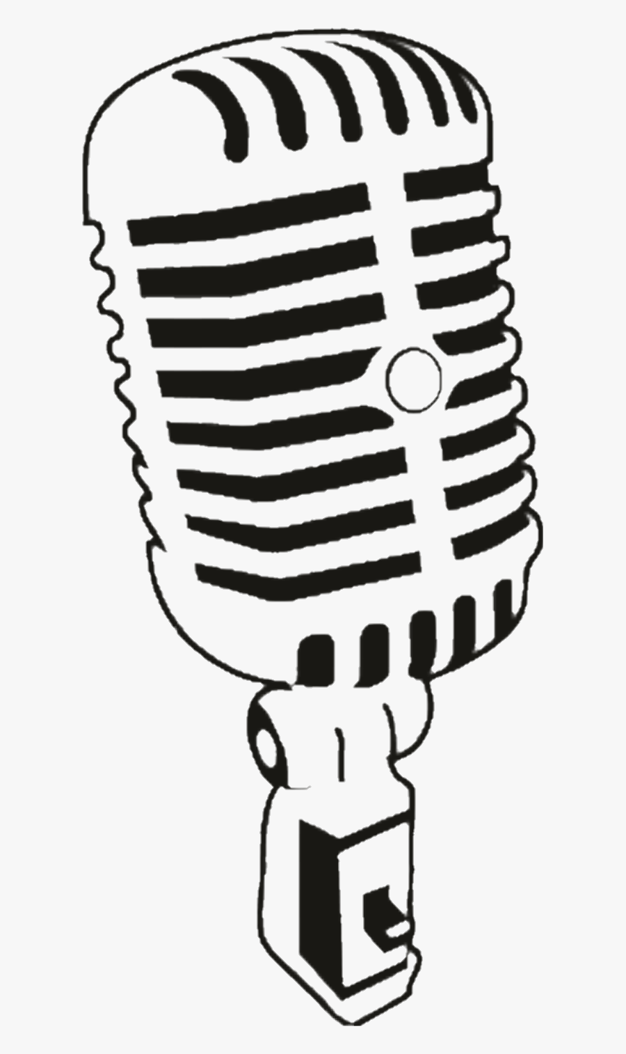 #microphone #rock #microfono - Microphone Vector Png, Transparent Clipart