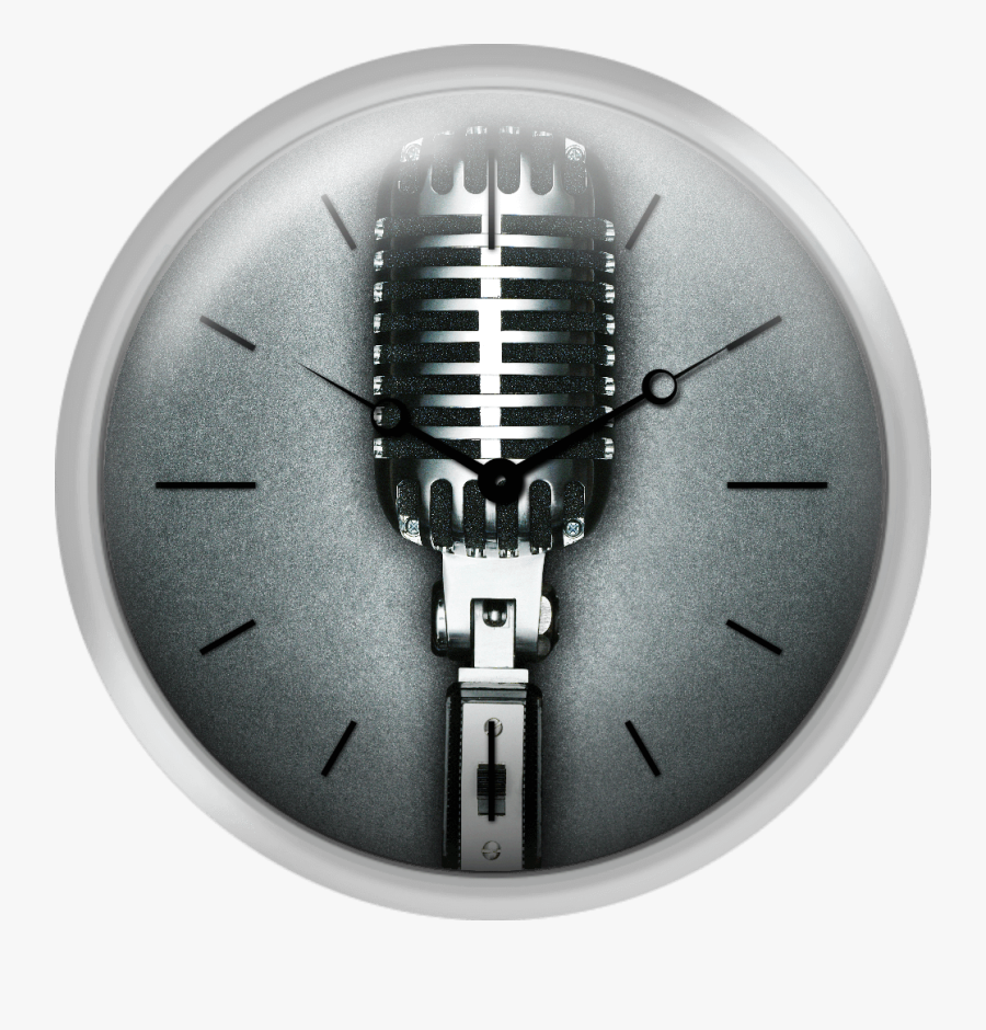 A Classic Microphone - Microphone, Transparent Clipart