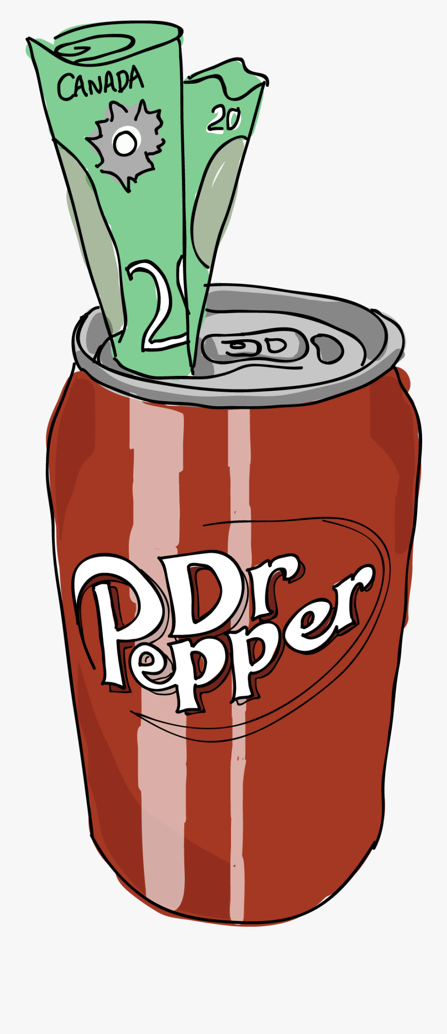 Dr Pepper Cartoon