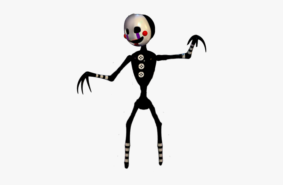 Hey Everyone Midnight Here I Made Rockstar Marionette, - Five Nights At Freddy's Security Puppet, Transparent Clipart