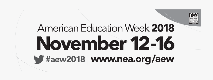 American Education Week 2018, Transparent Clipart