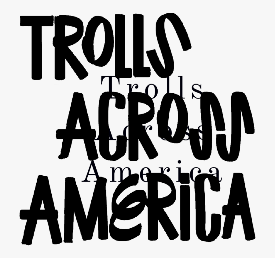 Anx Trolls Type - Calligraphy, Transparent Clipart