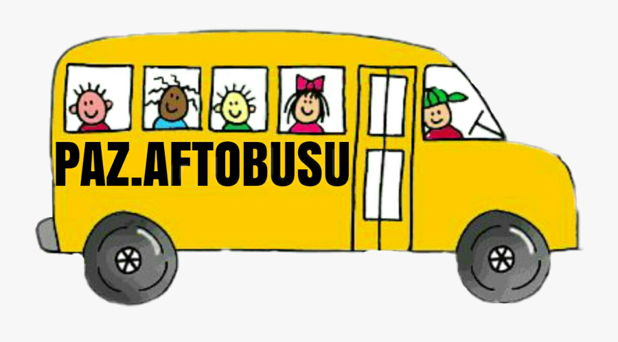 Wheels On The Bus Go Round And Round, Transparent Clipart