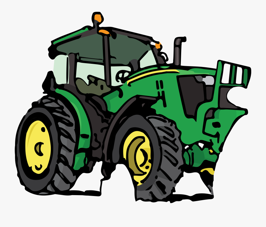 Tractor, Transparent Clipart