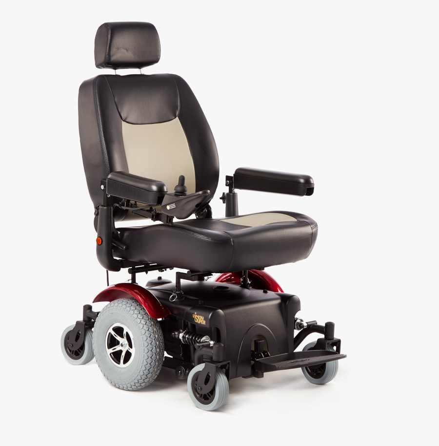 Merits Health Vision Super Heavy Duty Power Chair - Power Wheelchair, Transparent Clipart