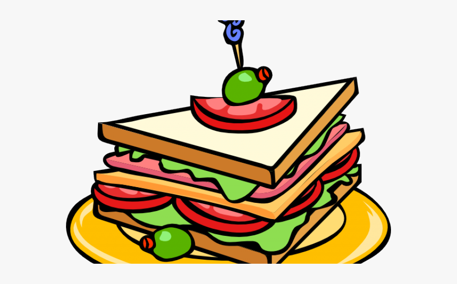 Sandwich Clip Art, Transparent Clipart