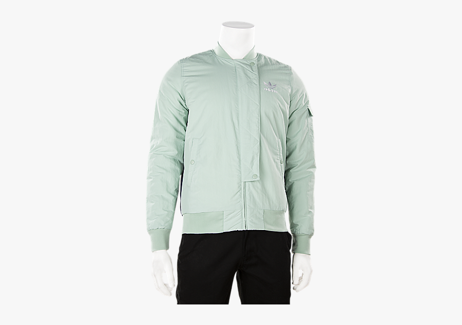 Adidas Padded Bomber Jacket, Transparent Clipart