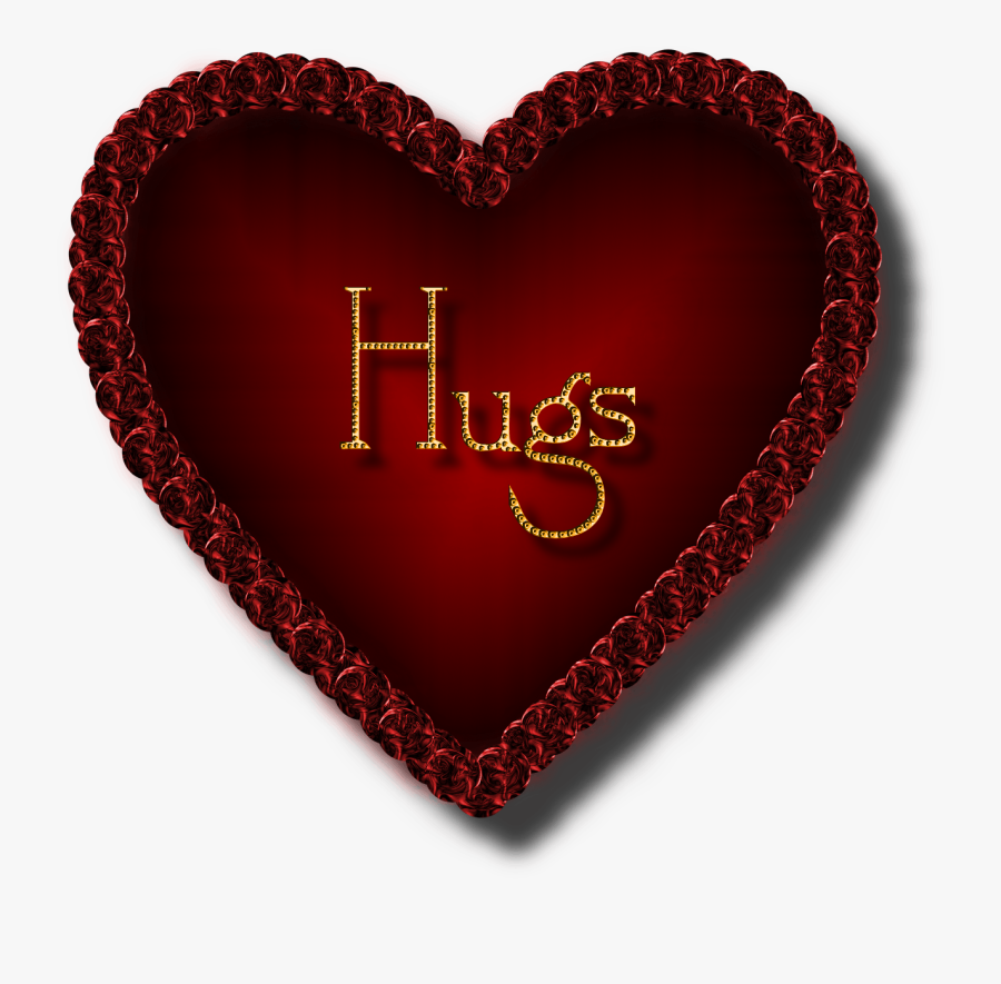 Heart Hugs - Heart, Transparent Clipart