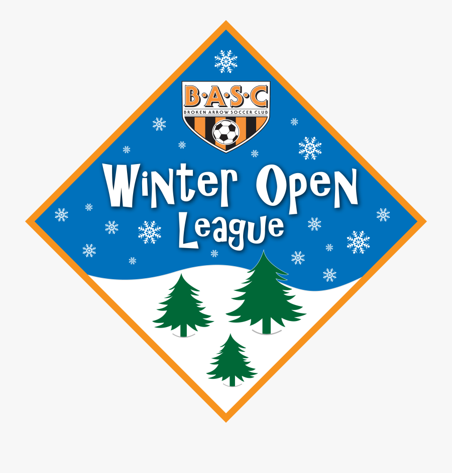Winter Open League - Traffic Sign, Transparent Clipart