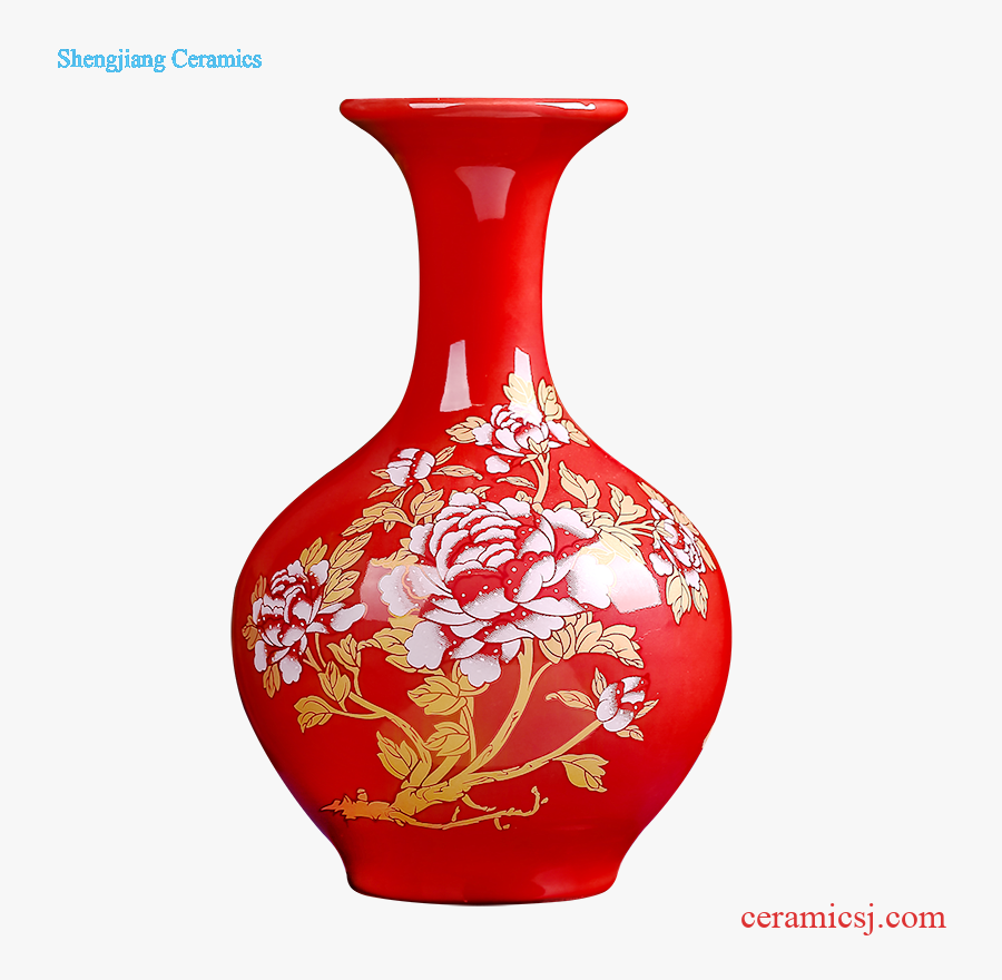 Jingdezhen Ceramics Vase Furnishing Articles And Modern - Vase, Transparent Clipart