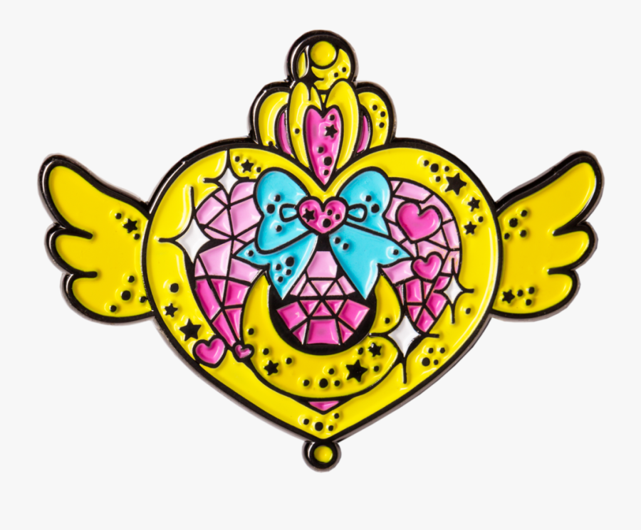 Crisis Moon - Pin - Sailor Moon Pin, Transparent Clipart