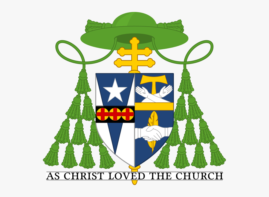 Charles Chaput Archbishop Of Philadelphia Coa - Coat Of Arms Cardinal, Transparent Clipart