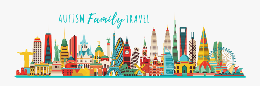 Autism Family Travel Travelling - Tourism, Transparent Clipart