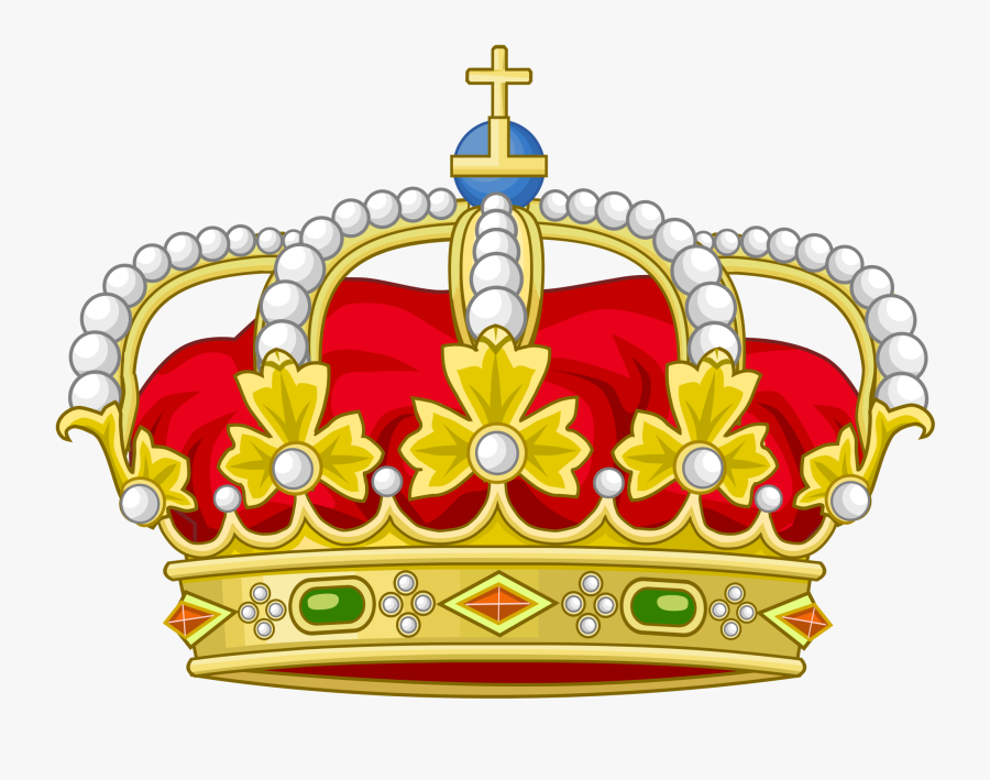 Spain Crown Clipart Banner Transparent Download - Spain Crown Png, Transparent Clipart