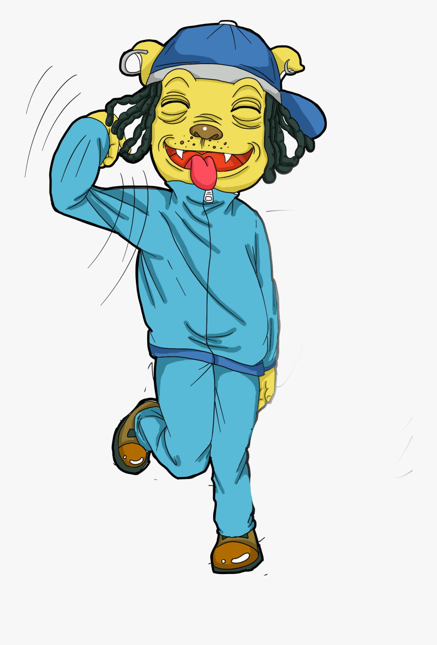 Transparent Hiphop Dance Clipart - Cartoon, Transparent Clipart