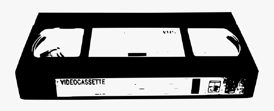 Videocassette Big Image Png - Vhs Tape Clip Art, Transparent Clipart
