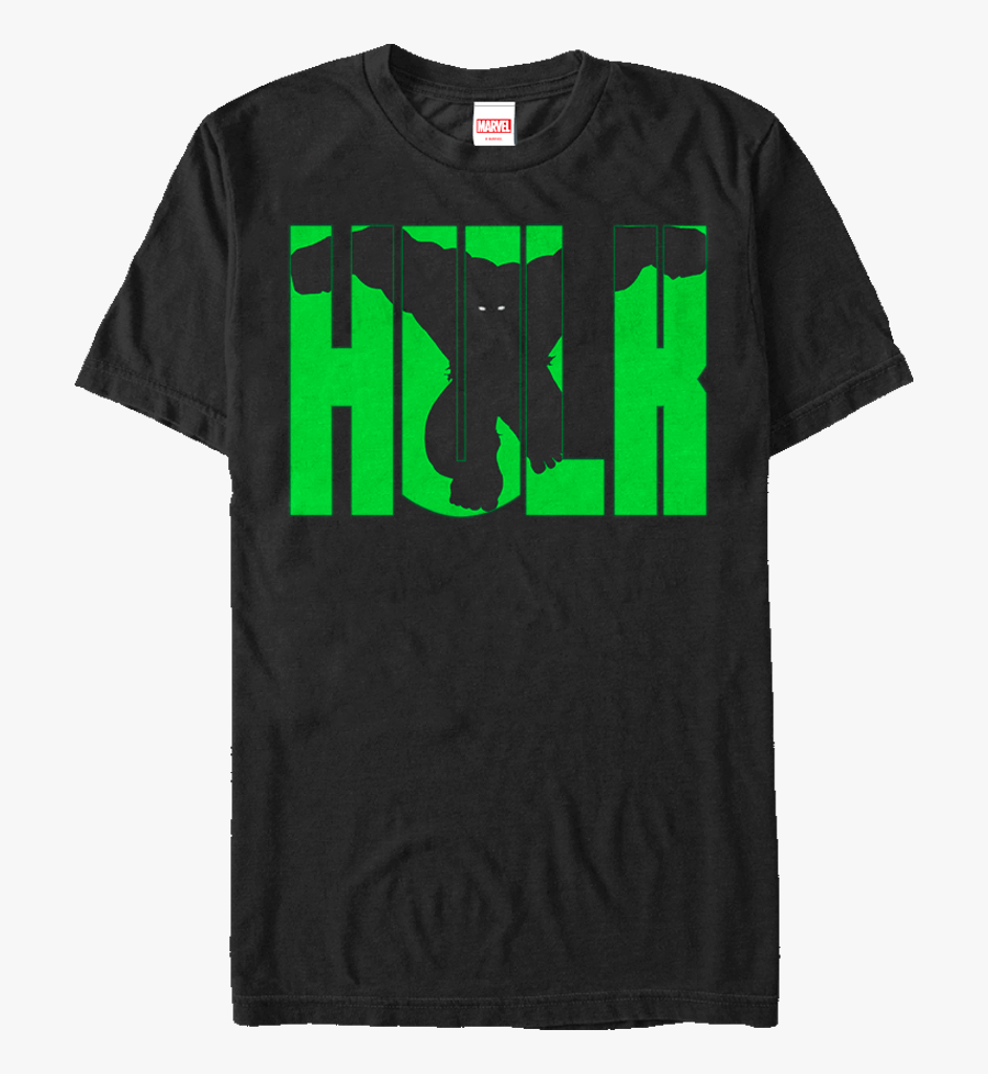 Hulk Shirt Silhouette, Transparent Clipart