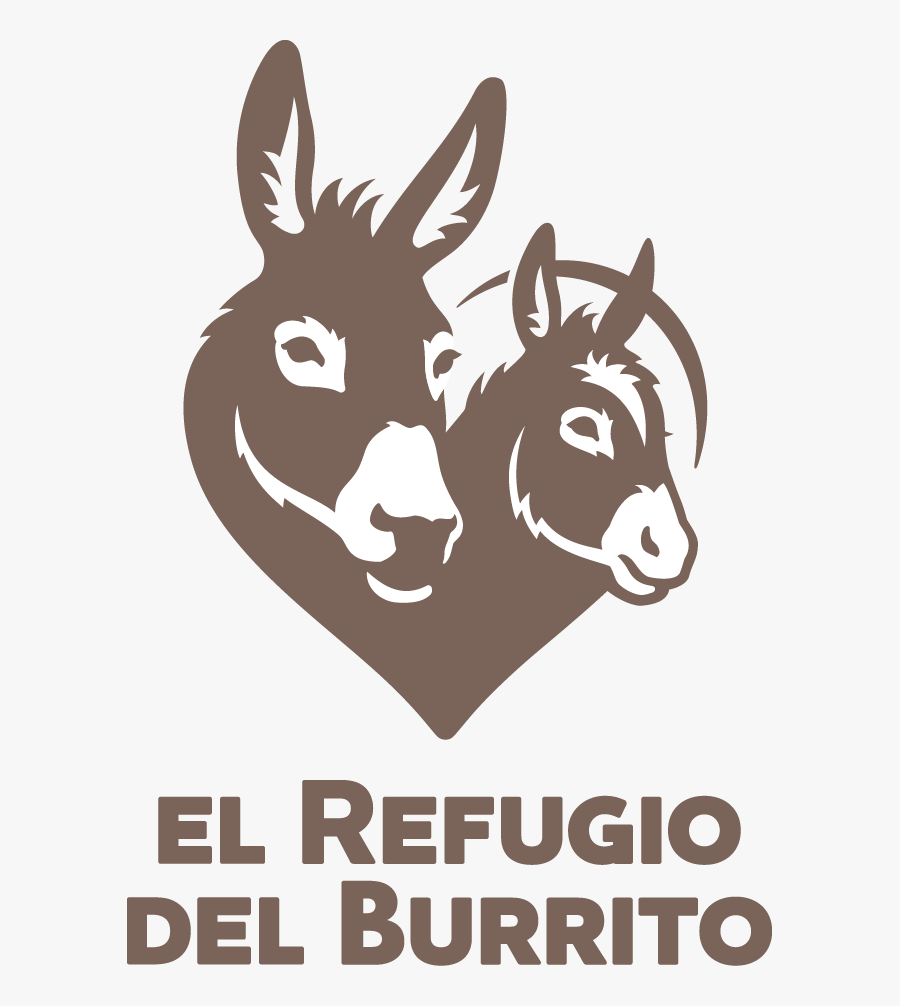Adopt A El Refugio - Donkey Sanctuary Logo, Transparent Clipart