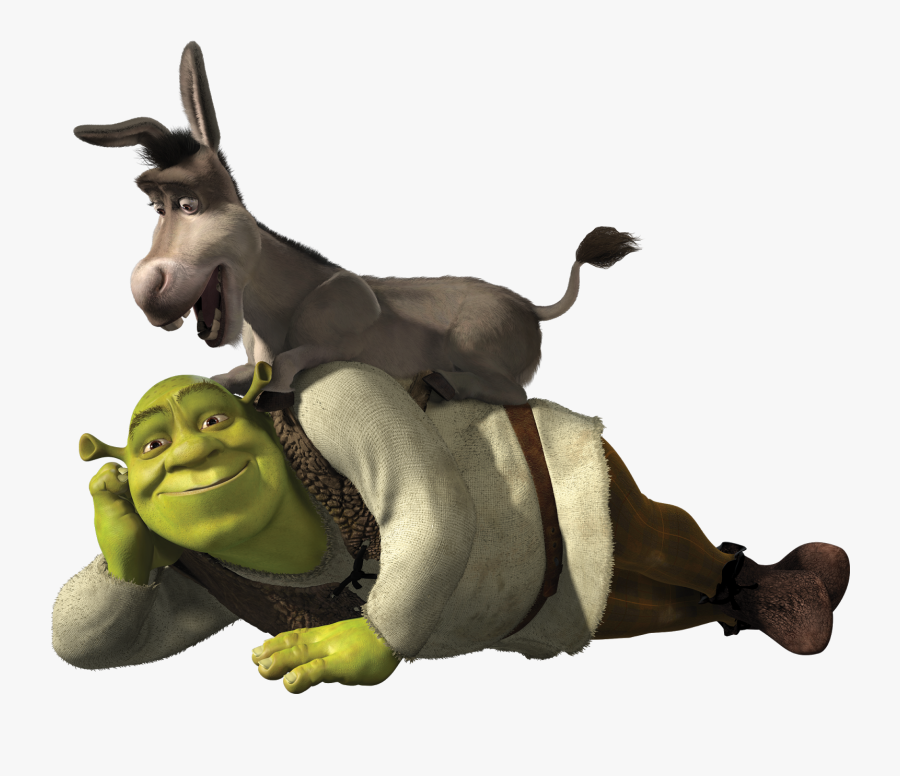 Donkey Clipart Transparent Background - Shrek And Donkey Png, Transparent Clipart