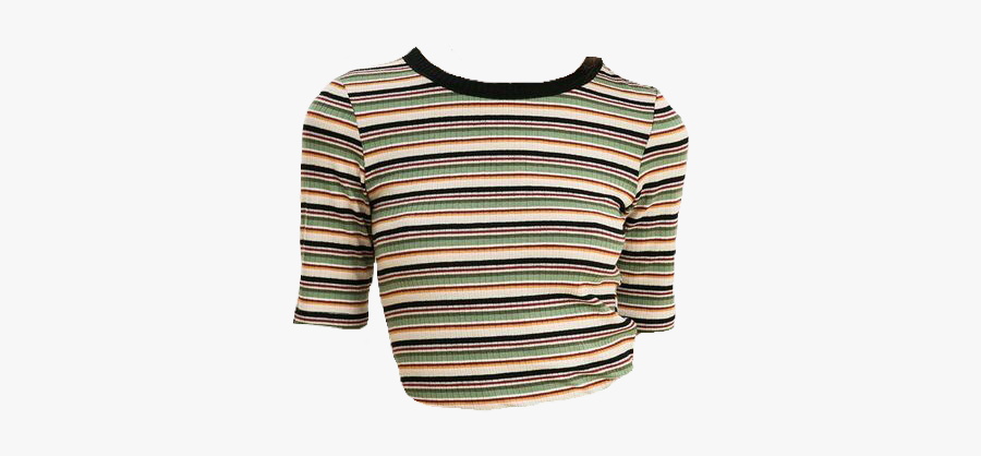 Pin By K S - Stranger Things Striped T Shirt, Transparent Clipart