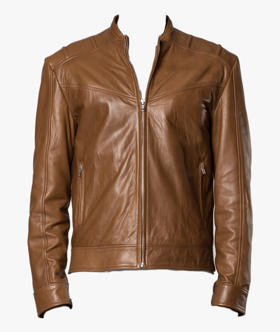 Leather Jacket Png - Brown Leather Jacket Png, Transparent Clipart