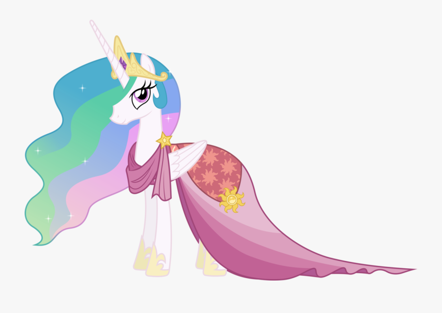 Artist Needed, Clothes, Cute, Dress, Dressup, Princess - My Little Pony Princess Celestia Dress, Transparent Clipart