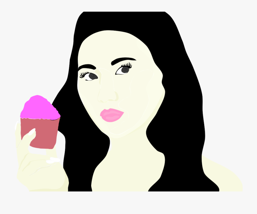 Transparent Korean Girl Png - Illustration, Transparent Clipart