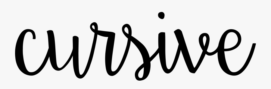 Life In Cursive - Hello In Cursive Transparent, Transparent Clipart
