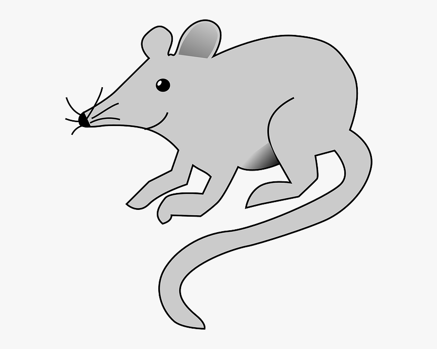 Transparent Cartoon Rat Png - Cartoon Mouse Transparent Background, Transparent Clipart